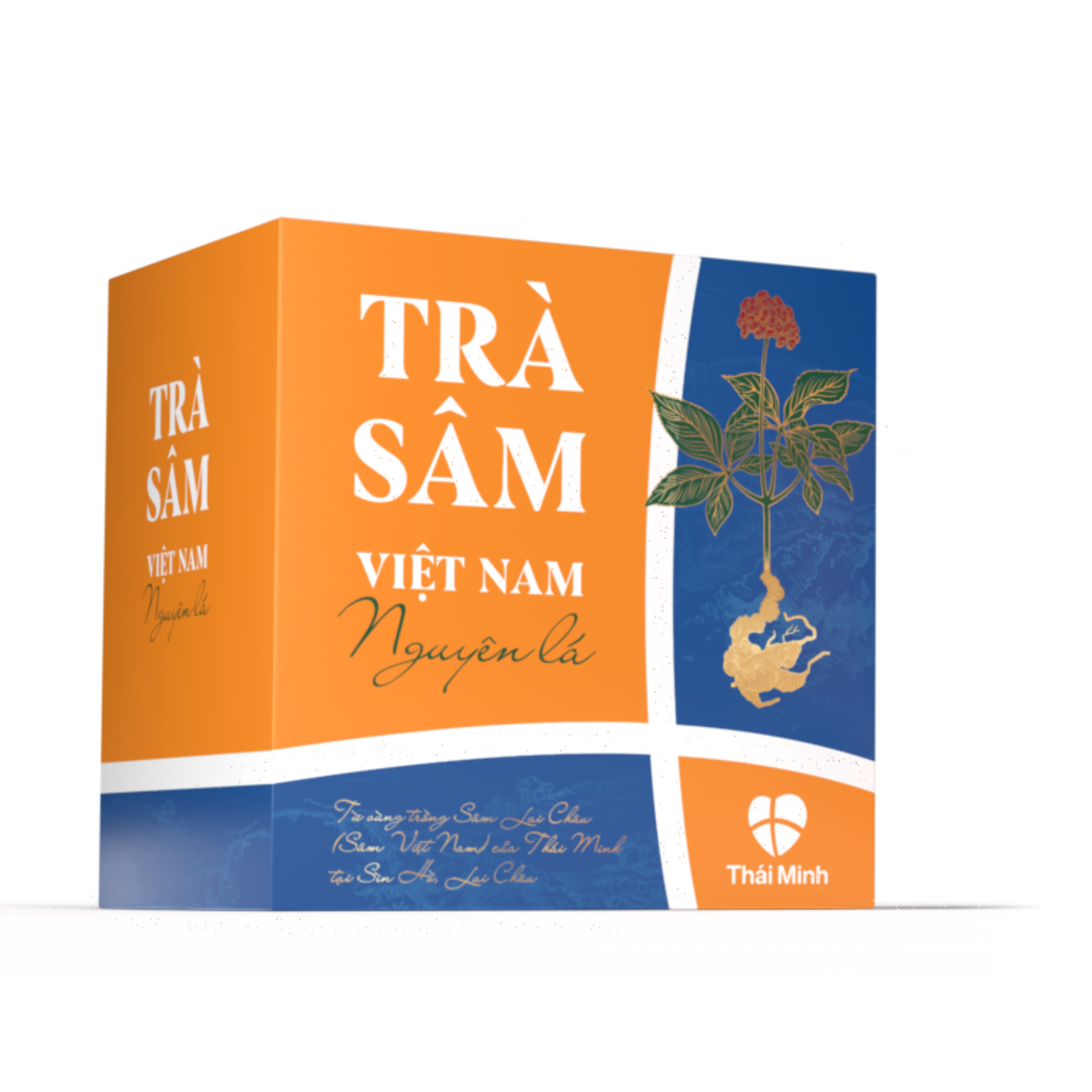 Trà Sâm Việt Nam nguyên lá